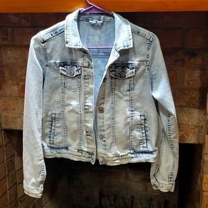 Blue denim jacket
